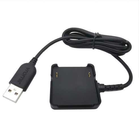 JIUJOJA Compatible with Garmin Vivoactive Charger, Replacement Charging Cradle Dock Synchronous Data for Garmin Vivoactive GPS Smart Watch...