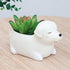 Labrador Dog Succulent Planter Pots for Office House Balcony Landscape Creative Decorative Flower Pots (Labrador Dog)...