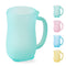 Baby Bath Rinse Cup - Food Grade Silicone Shampoo & Body Washing Rinser Cup For Kids with Easy Grip Handle to Rinse Baby Shampoo and Soap - Baby E...