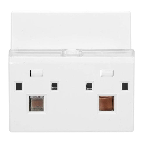 Single Phase Two Wire Energy Meter 4P LED Din Rail Electricity Power Voltmeter Ammeter Voltage Amp Kwh Meter Multimeter...