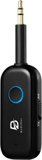 Bluetooth 5.2 Audio Transmitter Receiver for TV to 2 Headphones, ByDiffer Wireless Dual Link 3.5mm Jack AptX Low Latency Aux Bluetooth Adapter for...