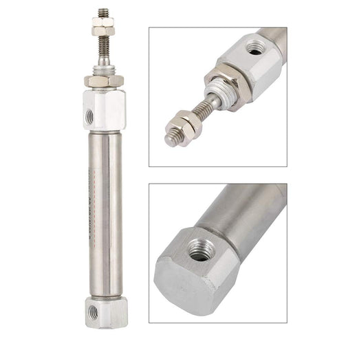 Pneumatic Air Cylinder CDJ2B10-30B 10mm Diameter 30mm Stroke Double Acting Stainless Steel 2 Hydraulic Cylinder...