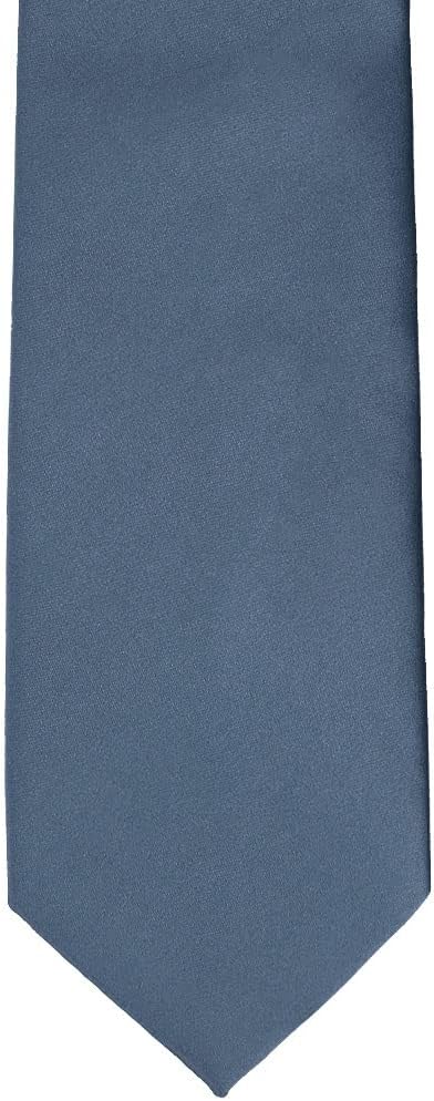 tiemart Premium Solid Color Extra Long Necktie 63" Length...