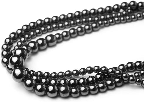 Western Jewelry Navajo Pearl Necklace for Women Cowgirl Natural Stone Terahertz Beaded Necklace Boho Vintage Magnetic Choker for Downtown Girls 6M...