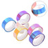 6 Rolls Rhythmic Gymnastics Decoration Holographic Prismatic Glitter Tape Hoops Sticker Color Waterproof Tape Sticker, Each 5M...