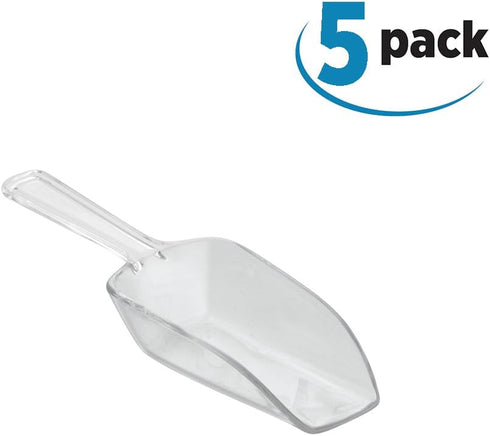 iDesign BPA-Free Plastic Multi-Purpose 2 Tablespoon Measuring Scoops - Clear (Set of 5)...