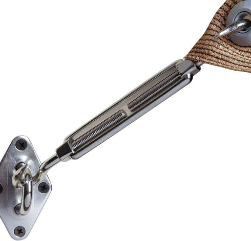 Easy Gardener 10985 Stainless Steel Turnbuckle Sun Screen Accessory, 1 Unit...