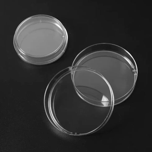 20 Pcs Plastic Petri Dishes with Lids, 60x15mm Sterile Culture Dishes...
