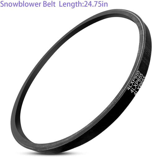 302040014 Snowblower Belt Auger Drive Belt Compatible with Powersmart Snow Thrower Series Parts DB7659 DB7659H Drive V-Belt Replacement Snow Blowe...