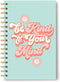 Studio Oh! Medium Spiral Notebook 5.75" x 8.75", Cute Cover Daily Planner, Hardcover Journal Notepad, 160 Page Lined Paper, 100 GSM Paper Weight, ...