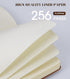 Blank Journal Notebook for Women Men, A5 Unlined Journal for Writing Sketchbook, Hardcover Leather Unruled Jouranl Notebook for Work with 256Pages...