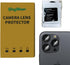 Camera Lens Protector for iPhone 15 Pro / 15 Pro Max, 3D Alloy Metal and Tempered Glass Camera Screen Protector, Full Coverage Protection, 1 Pack ...