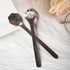 Stainless Steel Cat Paw Stirring Spoon Small Hollow Out Coffee Spoons for Dessert Coffee Teaspoon Appetizer Tableware Spoon Kitchen Restaurant...