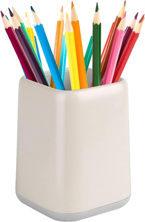 Fashion Pen and Pencil Holder, Pencil Cup for Kids or Makeup Brush Holder for Women, Durable Stand Desk Organizer Storage Gift for Office, Classro...