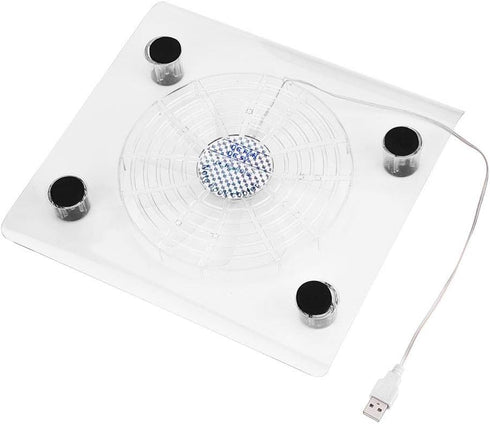 Laptop Cooler Cooling Pad, USB Powered Notebook Cooler Pad, PC Fan Cooler with LED RGB Lights for/P/Laptop...