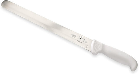 Mercer Culinary Ultimate White 12" Wavy Edge Slicer Knife...