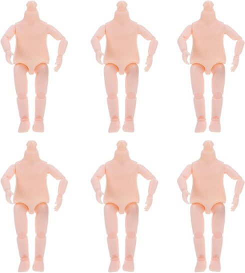 Moveable Jointed Doll 6pcs Body Nude Naked Body Soldier Ken Male Dolls Artist Drawing Manikin Action Figure Toys Joint Doll DIY Doll Accessory...