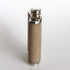 Bella Busta-3 Years as a husband and wife-Years,Weeks, Days, Hours, Minutes, Seconds Engraved Light Brown Leatherette Stainless Steel Flask-3 year...