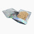 50 Pieces 4.3x6.3 inch Resealable Stand Up Zipper Lock Bags Heat Seal Pouches Gusset Bottom Clear Foil Food Storage Packaging Bag...