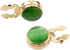 button covers for mens shirts button cover cufflinks cat eye button cover Ladies button covers (A:Golden-green diameter 1.75cm)...