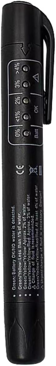 Brake Fluid Tester Pen ETCHESHI Brake Fluid Tester for DOT4 with 5 LED Light Indicators...