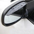 Universal Car Side Mirror Rain Guard 2 PCS Black Car Rear View Mirror Rain Covers ,Blind Spot Car Mirror 2 PCS White Round Adjustable Blind Spot M...