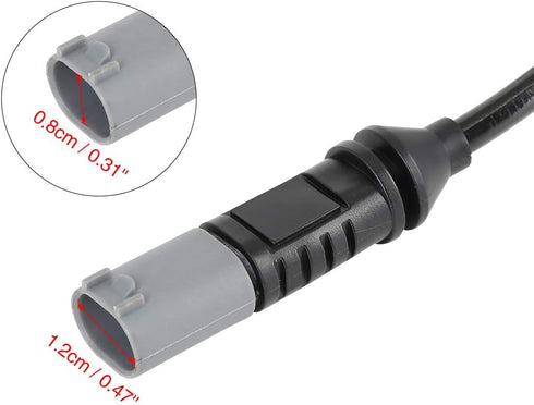 X AUTOHAUX 34356790304 Rear Brake Pad Electronic Wear Sensor Brake Pad Wear Indicators for BMW X3 X4...
