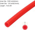 3.3ft 5/32" ID x 1/4" OD Silicone Tubing Red Industrial Plastic Tubing Pure Silicone Hoses for Pump Siphoning Draining Irrigation Brewing...