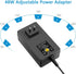 SHNITPWR 48W Universal Power Supply 9V 12V 15V 17V 19V 20V 24V Adjustable Variable AC/DC Adapter with 5.5x2.5mm Tip 100V-240V AC to DC Converter 9...