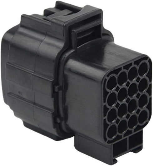 WMYCONGCONG 2 Kits 16 Pin Way Waterproof Electrical Connector Plug for Car Automotive (16 Pin)...
