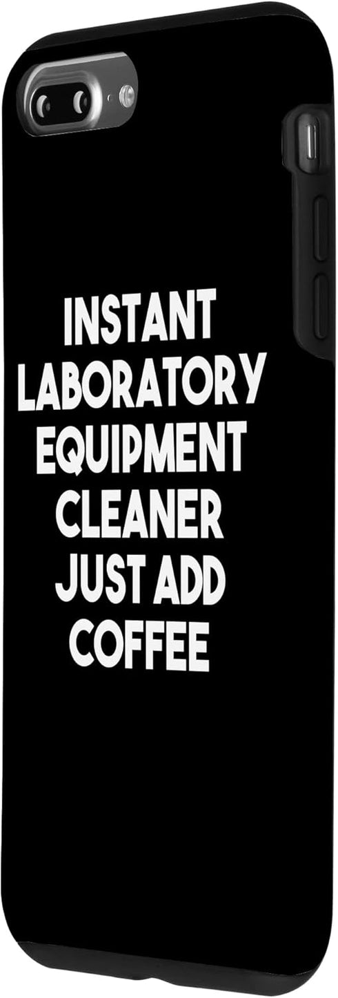 iPhone 7 Plus/8 Plus Instant Laboratory Equipment Cleaner Just Add Coffee Case...