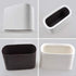AYADA Tiny, Desk Mini Trash Can, Trash Bin, Waste Basket 1.5 L Desktop, Countertop, Makeup Tabletop Trash Can Little Cute Plastic (White)...