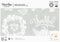 Martha Stewart Crafts Laser -Cut Adhesive Stencil, 1 Sheet - 12" x 7.75", Harvest...