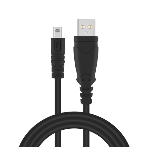 Sqrmekoko USB Interface Data Transfer Cable Compatible with Nikon Digital SLR DSLR D3300 D750 D5300 D7200 D3200, Coolpix L340 L32 A10...