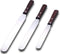 Straight Icing Spatula Stainless Steel Baking Set of 6", 8" & 10" Wooden Handle Cake Decorating Frosting Spatulas...