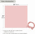 Newborn Swaddle Blanket with Hat Set Baby Swaddle Set Hospital Receiving Blankets for Girls Boys(Blush,35"*35")...