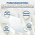 (50 loads) 25 Laundry Liquidless Detergent Sheets - Travel/College/Daily Use - Powerful/Hypoallergic/Eco-friendly/Biodegradable (Rose)...