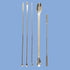 5 Pack Lab Spoons Micro Lab Spoon Scoop with Nickel Stainless Steel Laboratory Mixing Spatula Sampling Spoon for Combination Reagent, Powd...