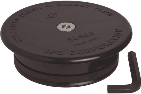 PROPLUS 301162 4" Flush Mechanical Cleanout Repair Plug...