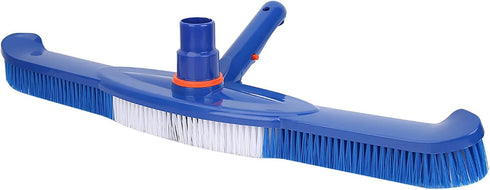 Pool Brush with Pressure Valves Pool Head Pool Brush Pool Wall and Bottom Brush 50.5 cm Blue...