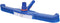 Pool Brush with Pressure Valves Pool Head Pool Brush Pool Wall and Bottom Brush 50.5 cm Blue...