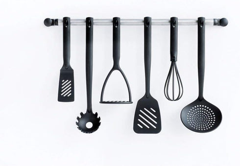GARIAN Brabantia 365263 Small Spatula, All Nylon, Black...