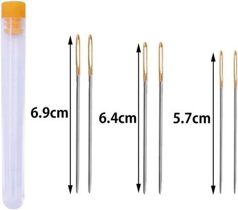 11 Pieces Bookbinding Kit Starter Tools Set Bone Folder Paper Creaser, Waxed Thread, Awl, Large-Eye Needles for DIY Bookbinding Crafts and Sewing ...