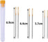 11 Pieces Bookbinding Kit Starter Tools Set Bone Folder Paper Creaser, Waxed Thread, Awl, Large-Eye Needles for DIY Bookbinding Crafts and Sewing ...