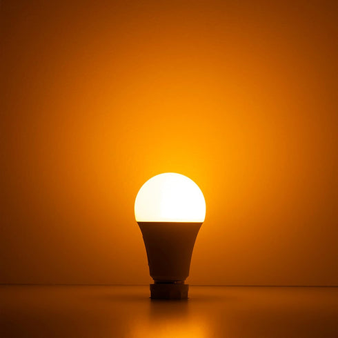 Norb Bug Reduction Light Bulb BUG LITE 9W LED. Indoor/Outdoor Amber Lights for Keeping Bugs Away from Garage, Porch, Patio, Deck, Campsite. Double...