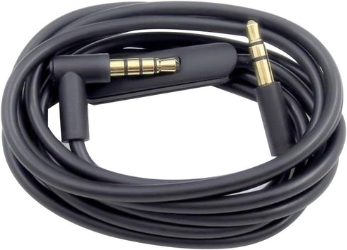 Replacement Audio Cable Cord Wire with in-line Microphone and Control Compatible with Beats Solo Solo 2 Solo 3 Solo 4 Studio Studio 3 Pro Detox Wi...