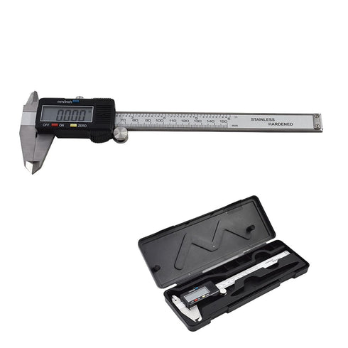 findmall Electronic Digital Caliper Stainless Steel Body with Large LCD Screen 0-6 Inches Inch/Millimeter Conversion...
