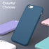 JETech Silicone Case for iPhone 6s/6 4.7 Inch, Silky-Soft Touch Full-Body Protective Case, Shockproof Cover with Microfiber Lining (Blue Cobalt)...