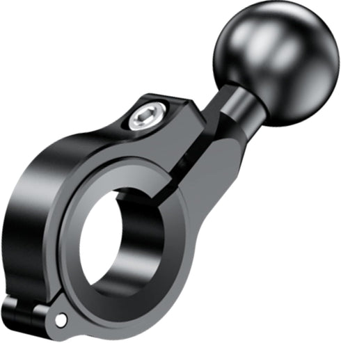 BRCOVAN Handlebar Mount with 1'' TPU Ball Compatible with RAM Mounts B Size Double Socket Arm Fit Rails Diameter 0.5'' 0.87'' 1'' 1.26'' Aluminum ...