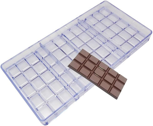 Chocolate Bar Making Mold | Polycarbonate | Hard Mold For Making Chocolate Bars At Home Or Commercial...